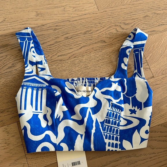 Mara Hoffman Jini Hemp Crop Top - Picture 4 of 8